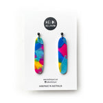 CMYK Mega Handcut Capsule Earrings