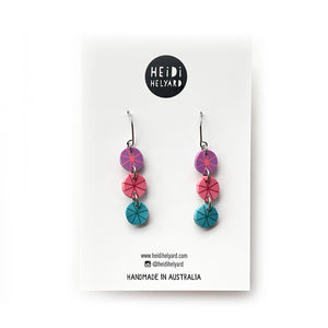 
            
                Load image into Gallery viewer, Rock Candy Three Drop Hook Earrings
            
        