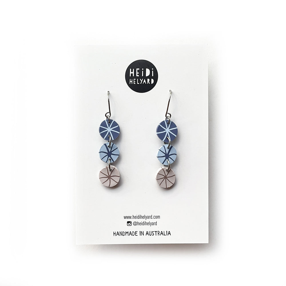 
            
                Load image into Gallery viewer, Rock Candy Three Drop Hook Earrings
            
        
