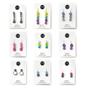 
            
                Load image into Gallery viewer, Rock Candy Two Drop Hook Earrings
            
        
